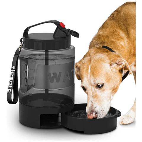 Distributore D'acqua Per Cani 2 In 1 - Foto 1