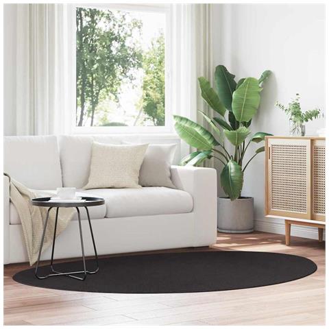 Tappeto HUARTE Nero 140 x 200 cm Poliestere - Foto 2