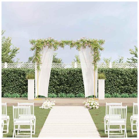 Arco Nuziale Oro 338 x 35 x 300 cm Acciaio - Foto 2
