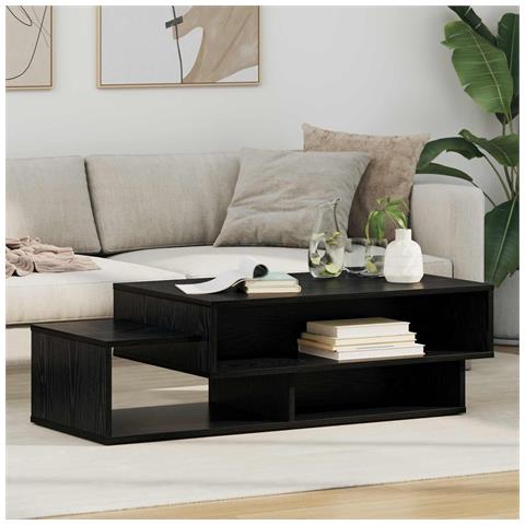 Tavolino da salotto Rovere Nero 105 x 50 x 32,5 cm - Foto 2