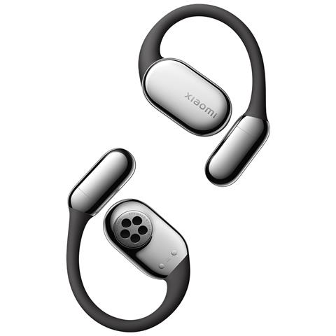 OpenWear Stereo Pro Auricolare True Wireless Stereo (TWS) A clip, A orecchio aperto Musica e Chiamate Bluetooth Nero, Argento - Foto 4