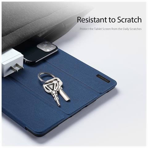Cover per Galaxy Tab S10 Ultra / S9 Ultra / S8 Ultra - Pelle /PU, Blu, Auto Wake /Sleep - Foto 4