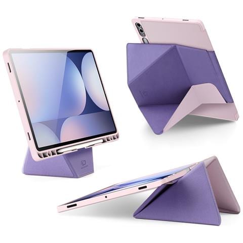 Cover per Galaxy Tab S10+ - Pelle /PU, Rosa - Foto 4