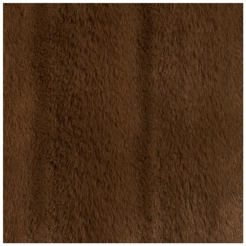 Cuscino Galena In Ecopelliccia Marrone 45x45 Cm - Foto 2