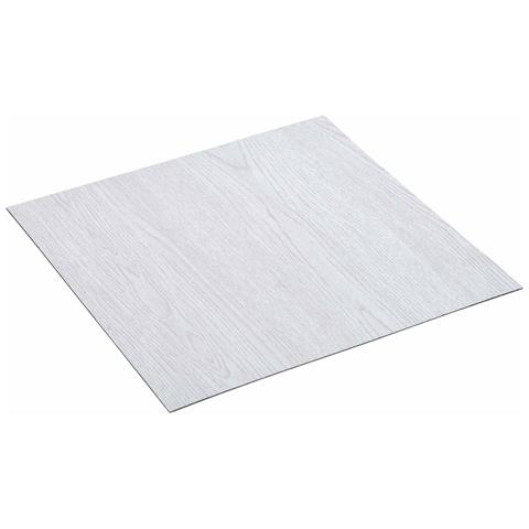 Tavole per Pavimenti 55 pcs Bianco 5,11 m² PVC - Foto 1