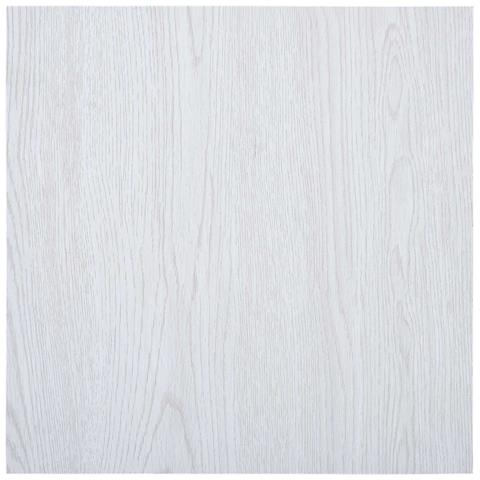 Tavole per Pavimenti 55 pcs Bianco 5,11 m² PVC - Foto 2