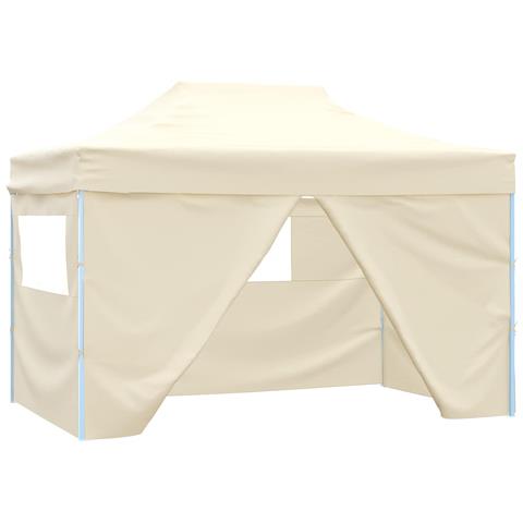 Tenda Party Crema 291 x 431 x 315 cm Tessuto Oxford - Foto 1