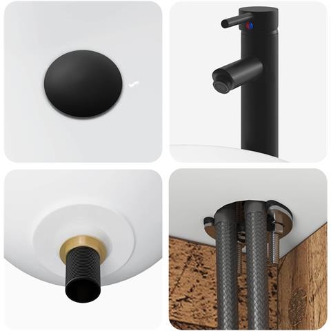Set di Armadi da Bagno 5 pcs Legno antico 40 x 10,5 x 60,5 cm - Foto 9