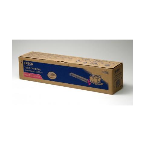 C13S050475 Toner Originale Magenta per AcuLaser C9200 Capacità 21000 Pagine - Foto 1