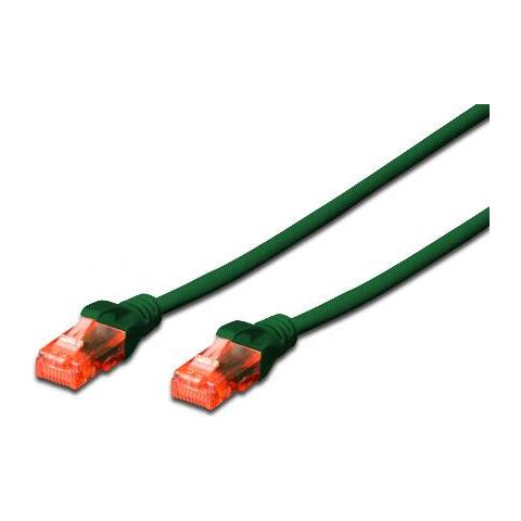 Cavo Rete S-Ftp Cat. 6 Doppia Schermatura Ls0H 5 m - Verde - Foto 1