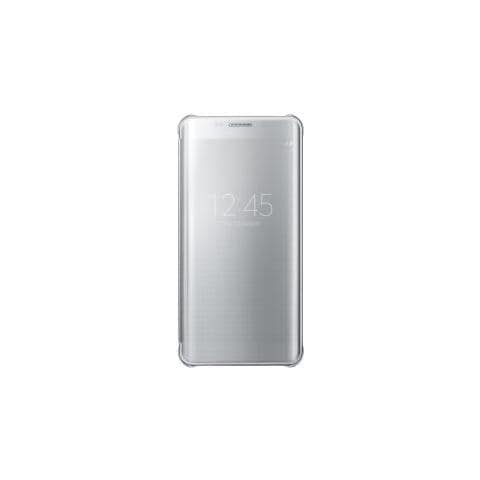 Custodia a Specchio Argento per Galaxy S 6 Edge  - Foto 1
