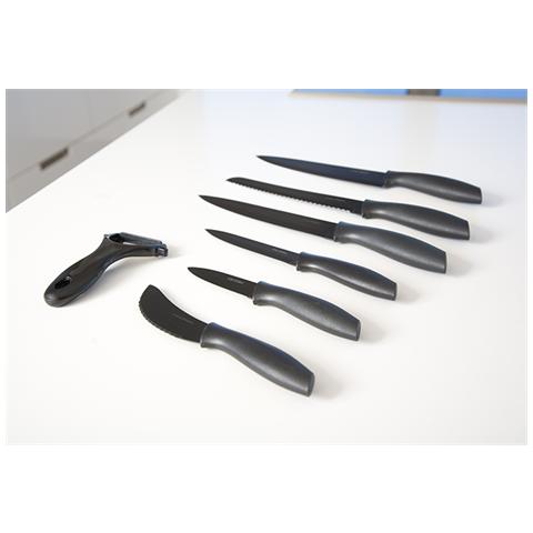 Set 7 Coltelli Professionali Titanium Spessore Lama 1,5 Mm - Foto 1