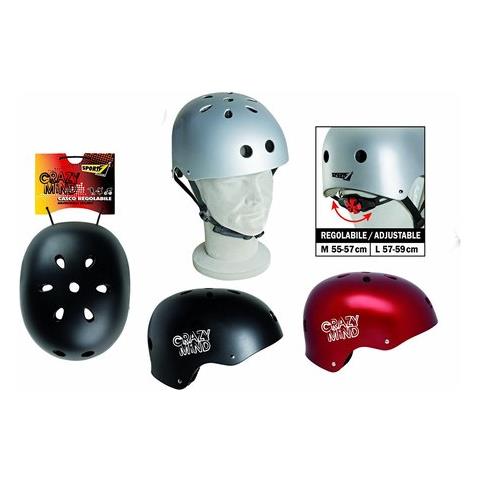Caschetto Per Pattini E Skateboard Regolabile In Due Misure Assortite - 707200021 - Foto 1