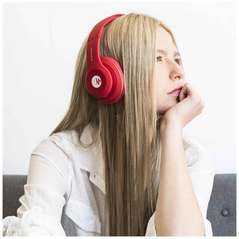 Magnussen H1 Hb1001001 Cuffie Wireless Con Bluetooth Pieghevoli Con Astuccio Autonomia 10 Ore Ricarica 2 Ore - Foto 4