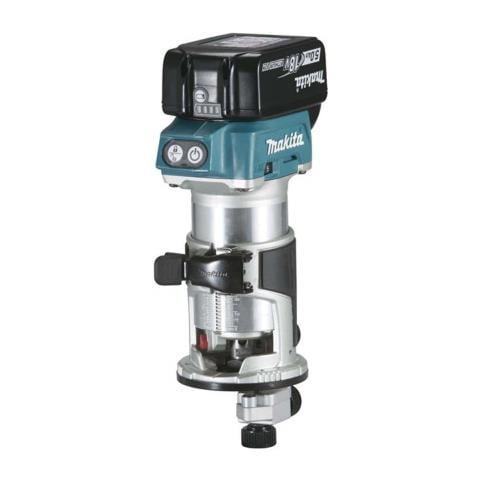 18v Trimmer - 2 Batterie 5.0ah - 1 Caricabatterie Rapido Dc18rc Drt50rtjx3 - Foto 3