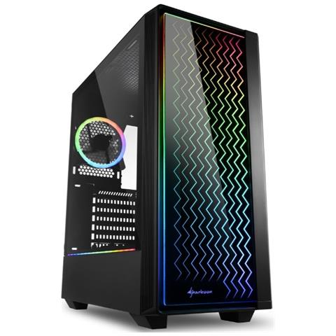 Case RGB LIT 200l Midi Tower ATX Colore Nero - Foto 1