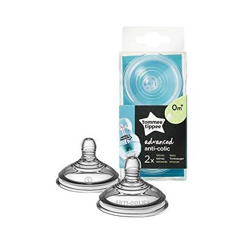 Tommee Tippee Anti-tettarelle Colica Avanzato, Flusso Lento, 0 + 2 Pezzi - Foto 2