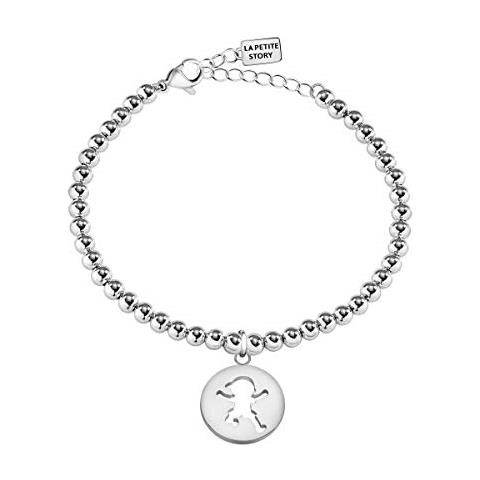 La Petite Story Bracciale Da Donna, Collezione Babies, In Acciaio - Lps05aql02 - Foto 1