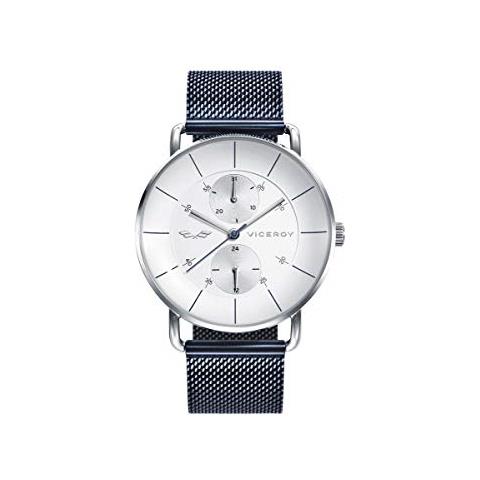 Orologio Uomo Analogico Al Quarzo Acciaio Inox Cinturino 42365-06 - Foto 1