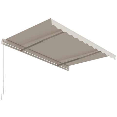 Tenda da Sole Retrattile Automatica 300x250 cm Crema - Foto 2