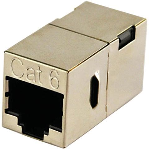 2 x RJ45, RJ45, RJ45, Femmina / femmina, Argento, 2xRJ45 - Foto 1