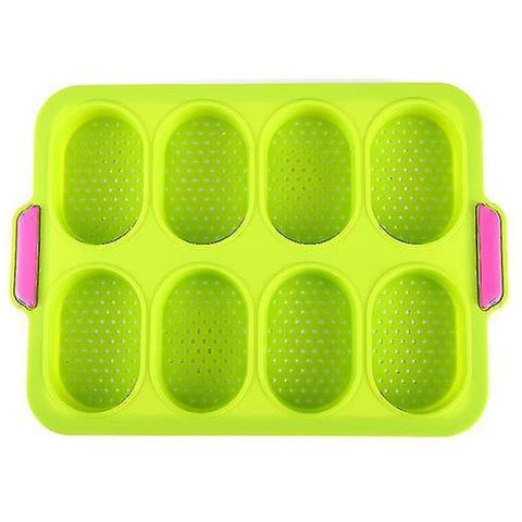 INLAW Pannelli Di Pannelli Stampi 8-foro Non-bastone Pannello In Silicone Pan Cucina Pan Fai Da Te Mini Cucina Stampo Uno Ovale Strumento Di Pasticceria Ovale INLAW Pannelli Di Pannelli Stampi 8-foro Non-bastone Pannello In Silicone Pan Cucina Pan Fai Da Te Mini Cucina Stampo Uno Ovale Strumento Di Pasticceria Ovale