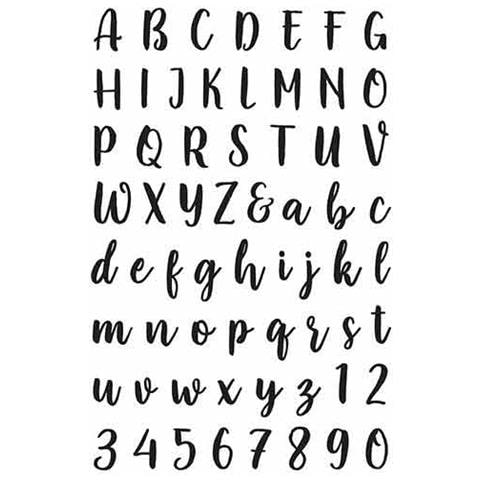 Matrici Da Taglio - Alfabeto E Numeri - Foto 1