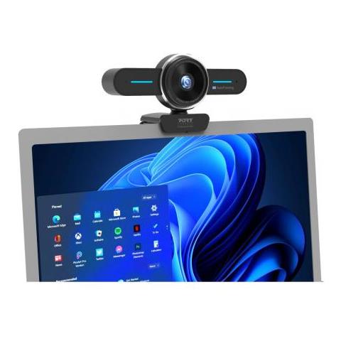 Port Designs 902003 Telecamera Per Videoconferenza 8,29 Mp Nero 3840 X 2160 Pixel 30 Fps Cmos - Foto 2