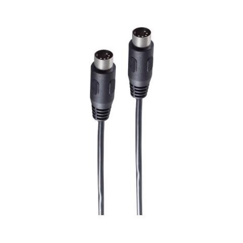 Basic-s Audiokabel, 5 Pol Din Stecker - 5 Pol Din Stecker, 1,5 M, Im Polybeutel Mit Eurolochung (bs10002) - Foto 1