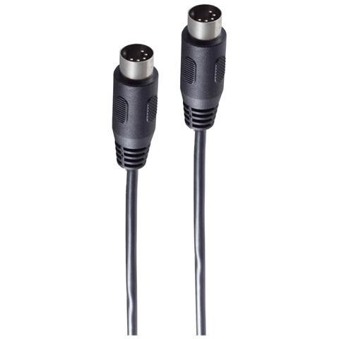 Basic-s Audiokabel, 5 Pol Din Stecker - 5 Pol Din Stecker, 1,5 M, Im Polybeutel Mit Eurolochung (bs10002) - Foto 2
