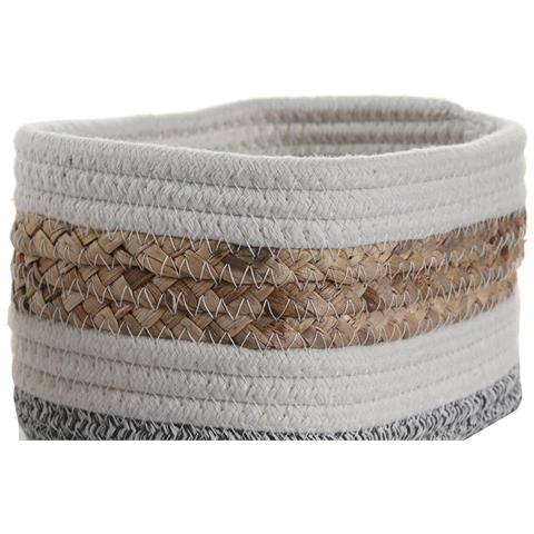 Scatola Decorativa Fibra Naturale 33 X 23 X 13 Cm - Foto 4