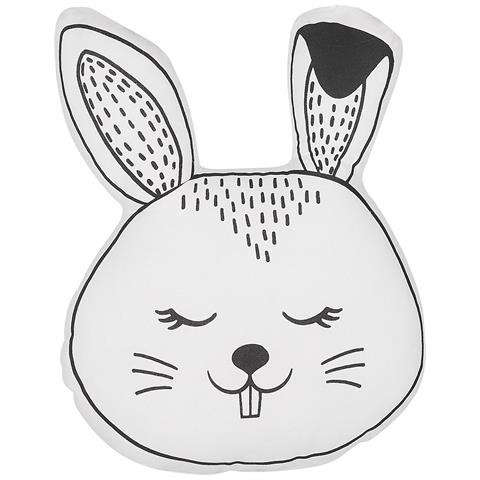 Set Di 2 Cuscini Kanpur Cotone 53 X 43 Cm Bianco Lepre - Foto 6