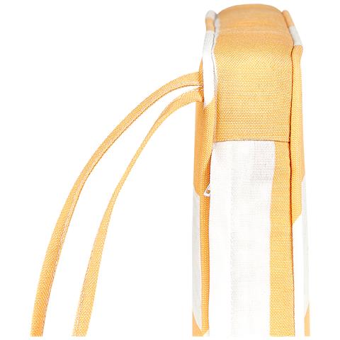 Set Di 6 Cuscini Sedie Giallo E Bianco 31 X 39 Cm Tolve - Foto 2