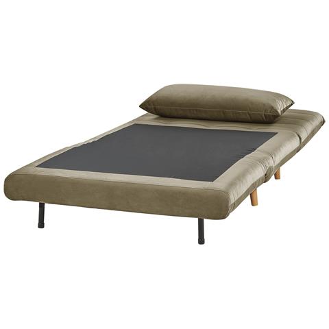 Divano Letto Singolo Setten Velluto Verde Oliva - Foto 5