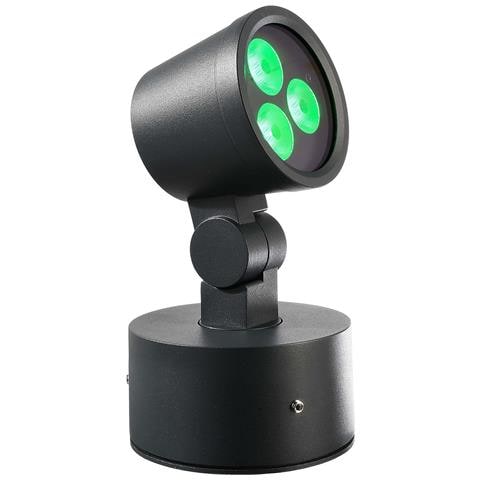 Colt Faretto Led 8w 24v Rgbw Luce Colora Orientabile Faro Spot Dimmerabile Ip65 Giardino Alberi Fontane Facciate Rgb + 3000k - Foto 1