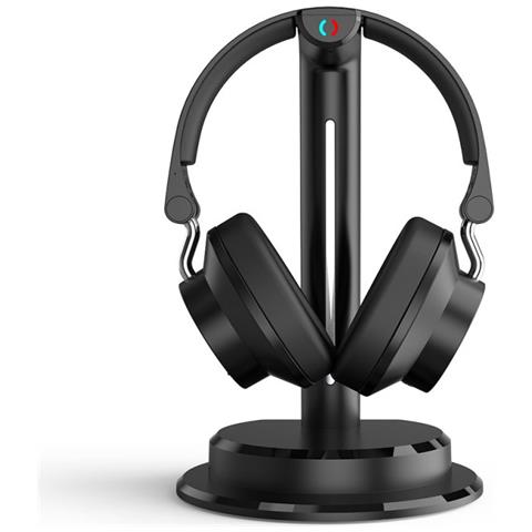 OPUS R Auricolare Con cavo e senza cavo A Padiglione TV Nero - Foto 1