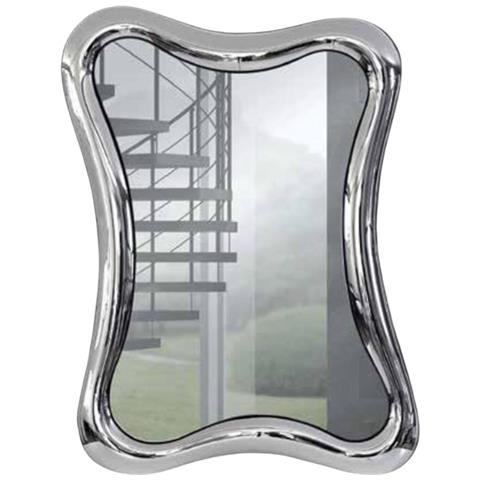 Specchiera Moderna Ondulata 90 X120 - Foto 1