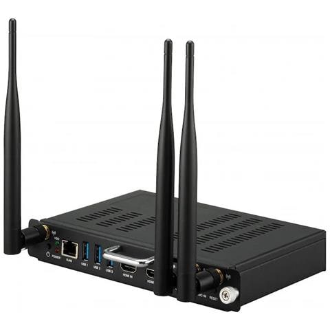 VPC-A31-O1 PC /stazione di lavoro 8 GB DDR4-SDRAM 128 GB SSD Slot-in PC Mini PC Nero - Foto 1