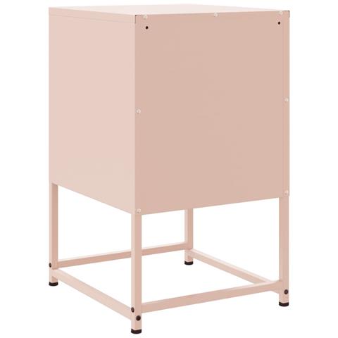Comodini 2 Pz Rosa 36x39x60,5 Cm In Acciaio - Foto 10