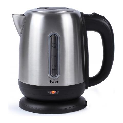 DOD182 Bollitore Elettrico 1,2 L 1630 W Colore Nero /Acciaio Inox - Foto 1