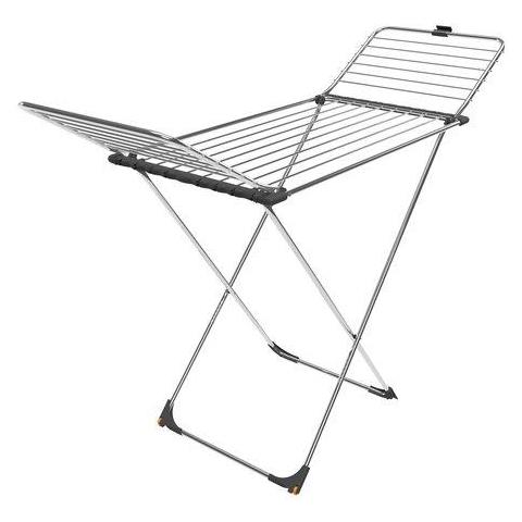 Stendibiancheria Vileda 174815 Max Cromo lucido e Grigio - Foto 1