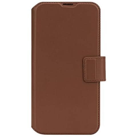 Custodia Per Iphone 16 Pro Magsafe Con Portacarte E Cover Amovibile, Marrone - Foto 1