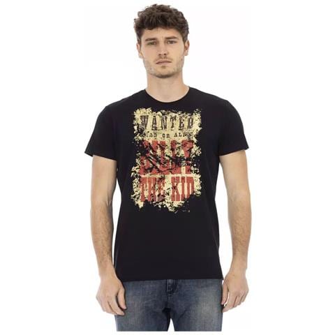 Maglietta In Cotone Nero - M - Foto 1