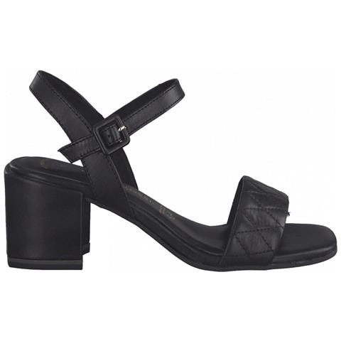 Black Elegant Open Sandals Sandali Pelle Scarpe Donna Nero Eu 36, 2-28331-28 001 - Foto 1