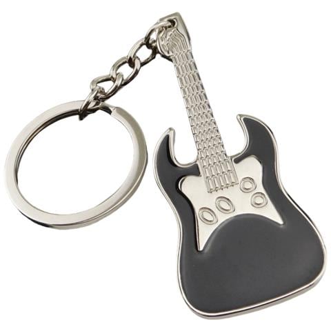 Portachiavi A Forma Di Chitarra Black - Foto 1