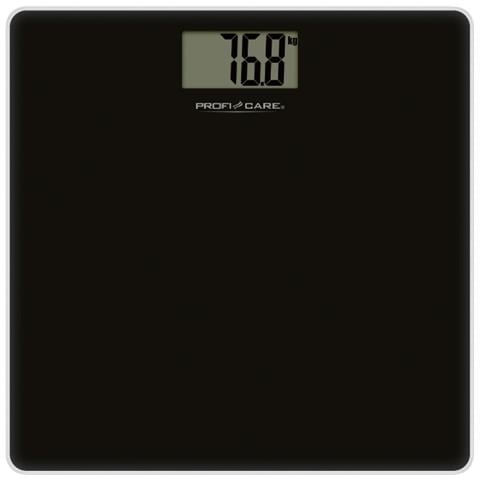 Bilancia Pesapersone In Vetro Proficare Nera Pc-pw 3122 - Foto 1