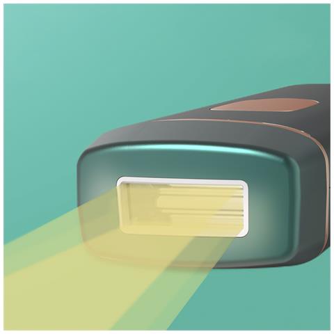 Dam Epilatore A Luce Pulsata  T22 6,3x4x15,6 Cm. Colore: Verde Scuro - Foto 6