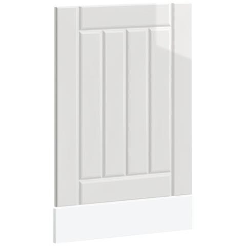 Pannello Lavastoviglie Lucca Bianco Lucido In Legno Multistrato - Foto 2