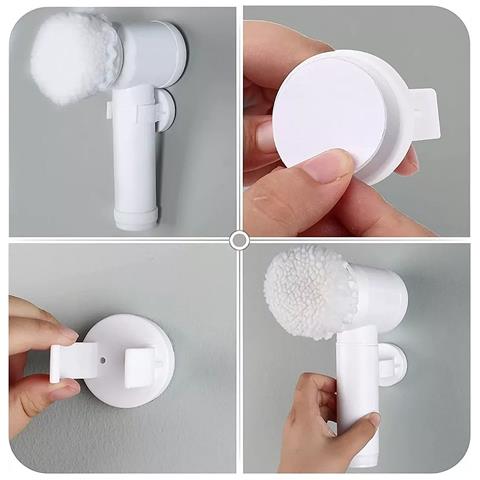 Spazzola Per Pulizia Multifunzione Ricaricabile Colore: Bianco - Foto 2