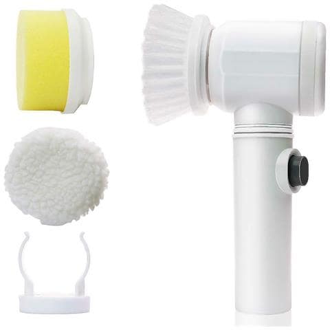 Spazzola Per Pulizia Multifunzione Ricaricabile Colore: Bianco - Foto 1